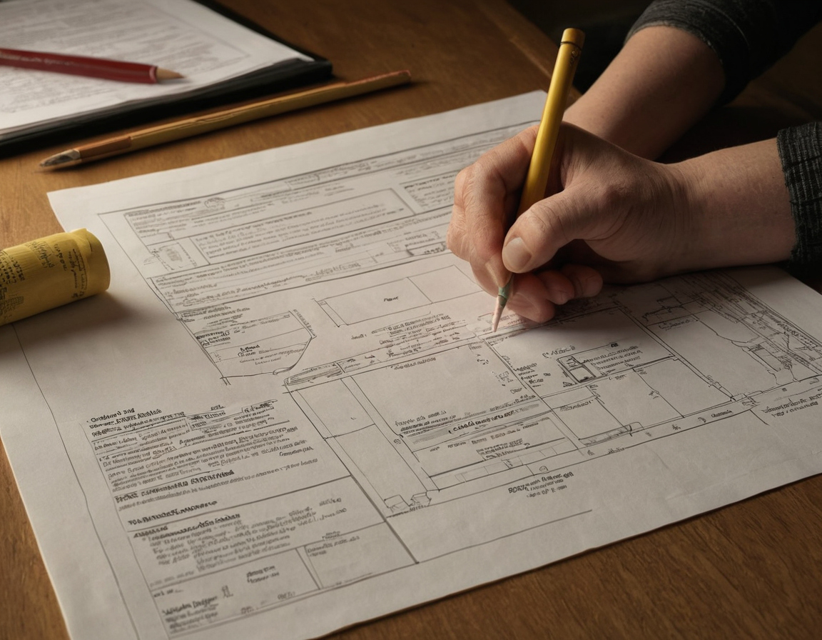What contract terms should be clarified with the house designer before work starts editorial visual